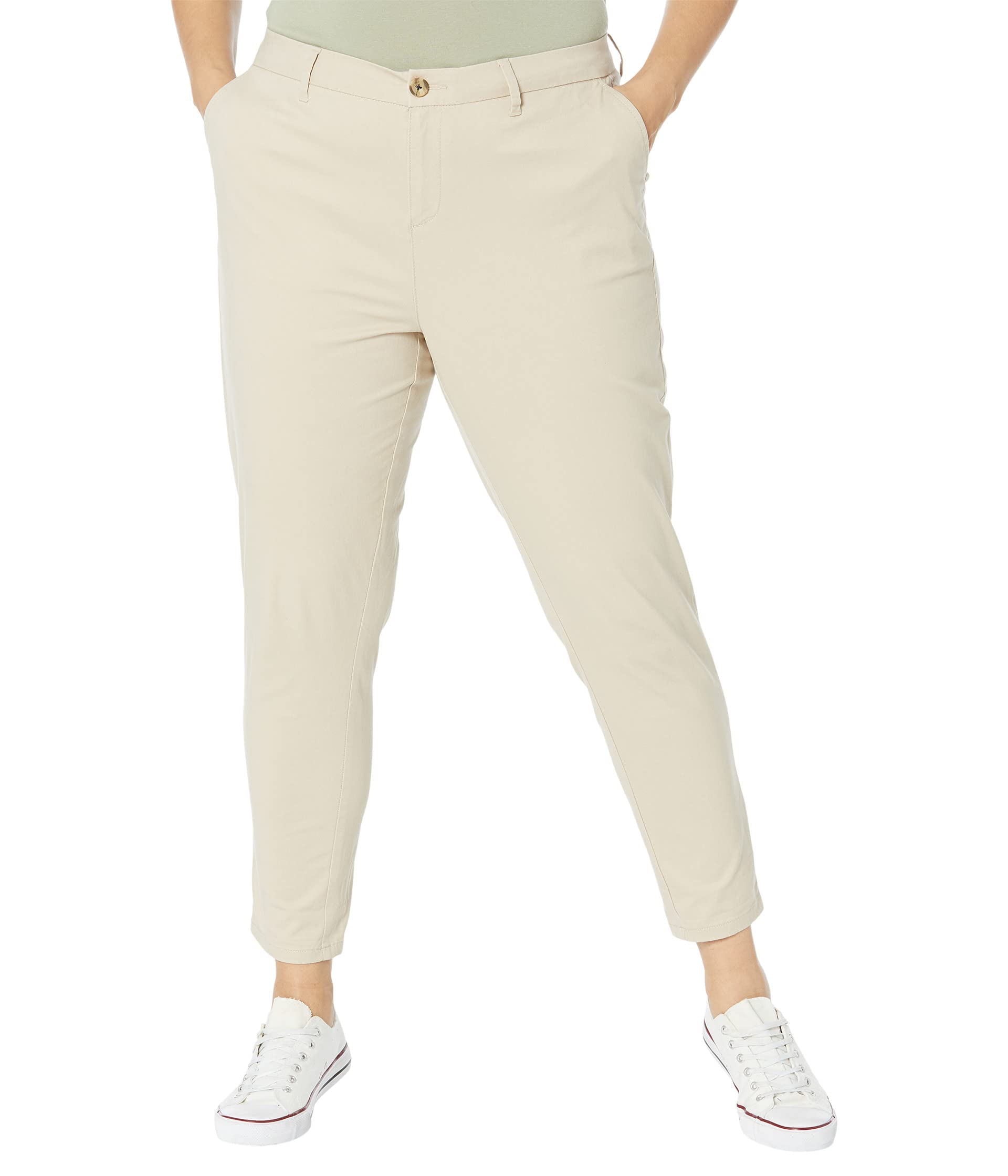 Tommy Hilfiger Women's Relaxed Fit Hampton Chino Pant (Standard and Plus  Size) Casual - Main Image