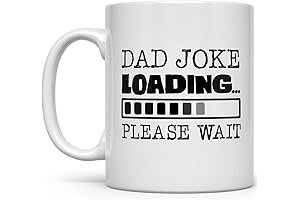 Dad Joke Loading Coffee Mug: Hilarious Gift for the Pun-derful Papa