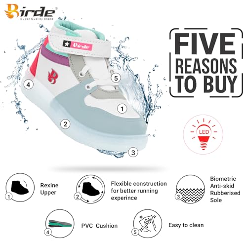 Image of Birde Baby Boys&Girl's Light Sneakers Shoes BRD-1016 Main