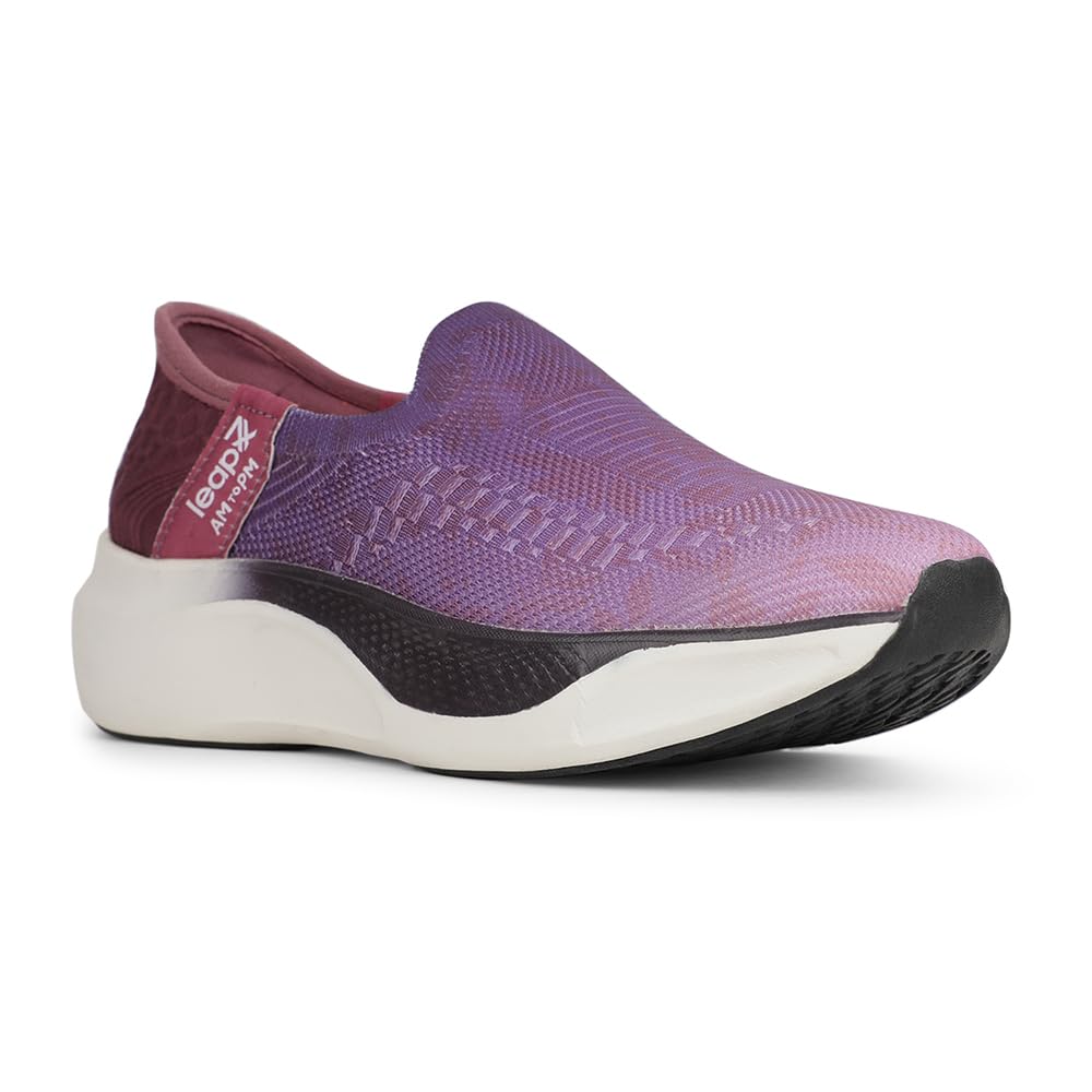 Leap7x EAZYGO-5L Sports Non Lacing Walking Shoes for Women with EVA Sole | Suitable for Running, Gym, Outdoor & Jogging | Mesh Outsole | Memory Foam Insole | Stylish, Comfortable & Durable-image-17