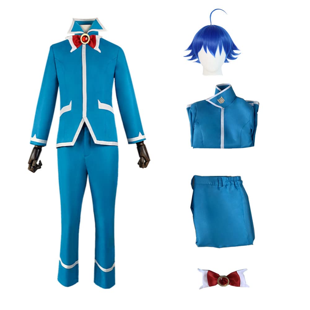 COLSA Anime Welcome to Demon School! Iruma-kun Iruma Suzuki Cosplay Costume High School Uniform Halloween Party Outfits