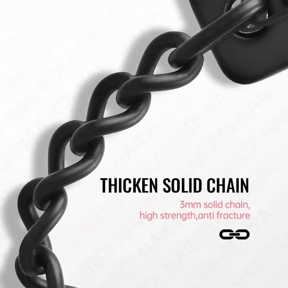 Crozgan Safety Door Chain Heavy Duty Latch,Stainless Steel Door Chain Locks with Safety Spring,Safety Chain Internal Door Locks for Home Apartment - Image 4