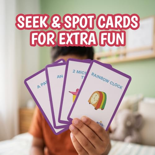 Image of The Curious Bees - Seek & Spot Puzzle & Game - Playroom Puzzle | 60 Pieces + 10 Seek Cards | Gifts for Boys and Girls Ages 4-8 | BIS Approved | Made in India