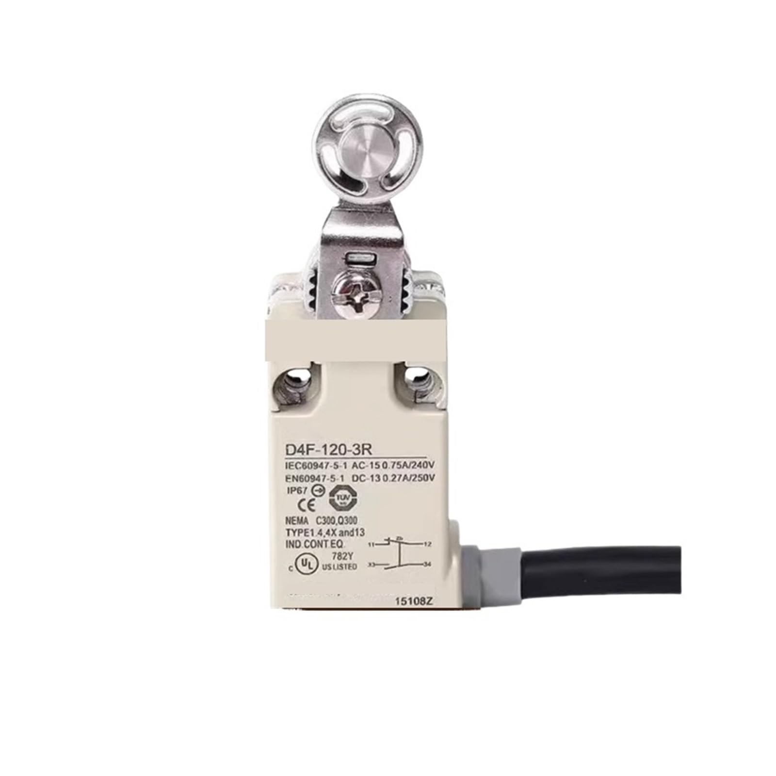 Fin de course D4F-120-1R et interrupteur D4F-102-5R pour l'automatisation