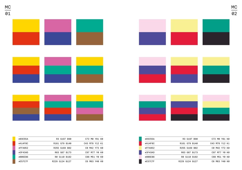 Palette Playbook - Radiant: Your Guide to Creative Colour Combinations