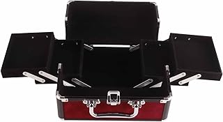 Estuche grande de maquillaje para cosméticos,...