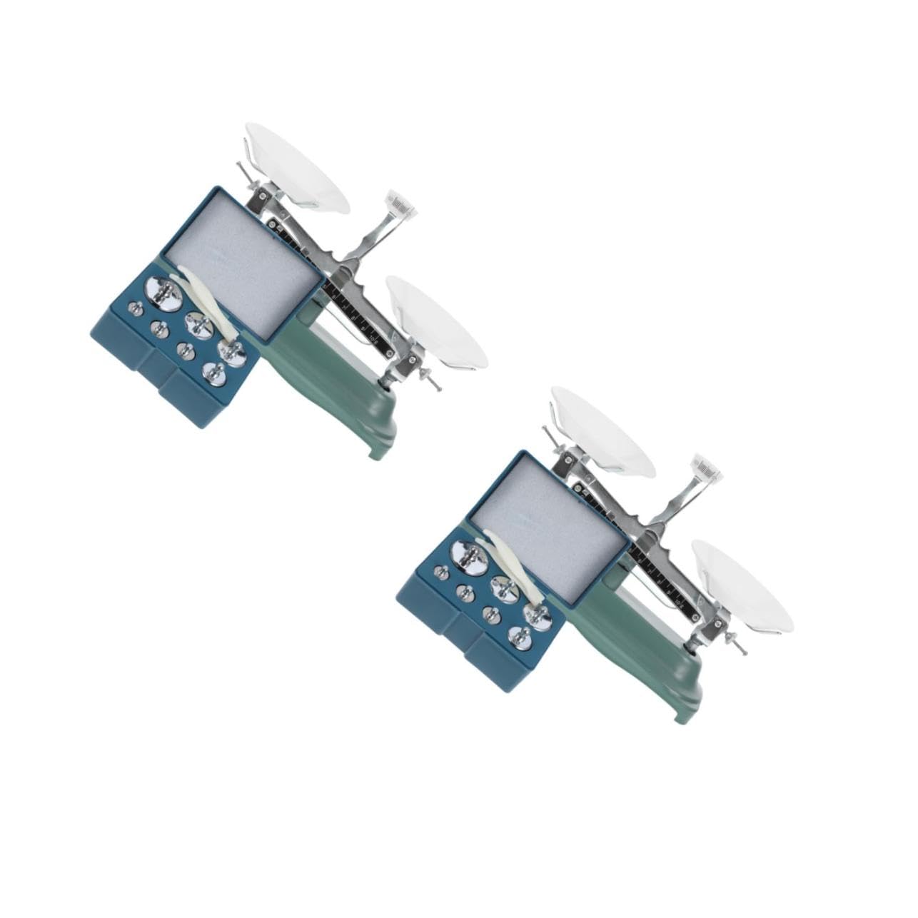 ABOOFAN 2 Set Bilancia Portatile Pesi Di Bilanciamento Della Scala Elettronico Pesi Di Calibrazione Pesatura Trave Scale Di Industriale Per Gomma Da Cancellare