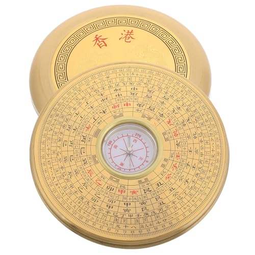 Brújula de cobre profesional portátil Homoyoyo 9.5 cm miniatura 1