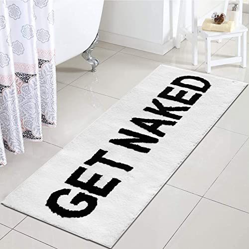 Zeeinx Get Naked – Tapis de Salle de Bain Mignon et Amusant pour ...