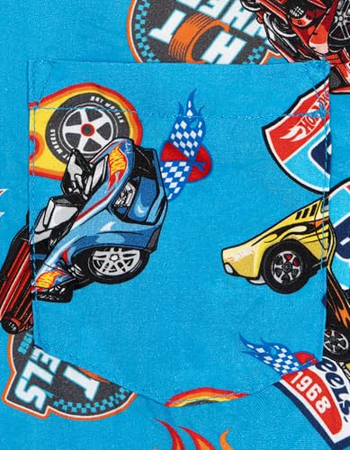 Hot Wheels Matching Family Button Down Shirt Toddler to Adult Sizes (2T - 2XL)4