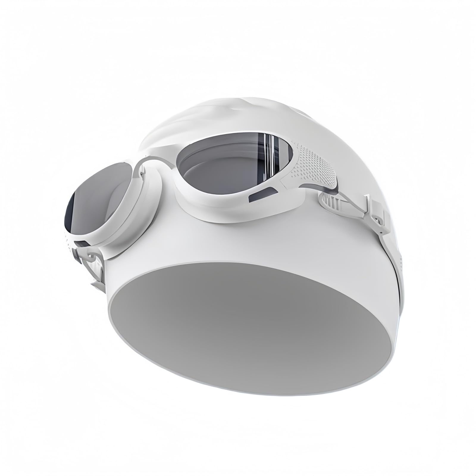 Occhialini da nuoto anti-appannamento, unisex, per adulti, con ampio campo visivo, protezione UV, anti-appannamento, a prova di perdite, con cinturino in silicone regolabile (inchiostro e