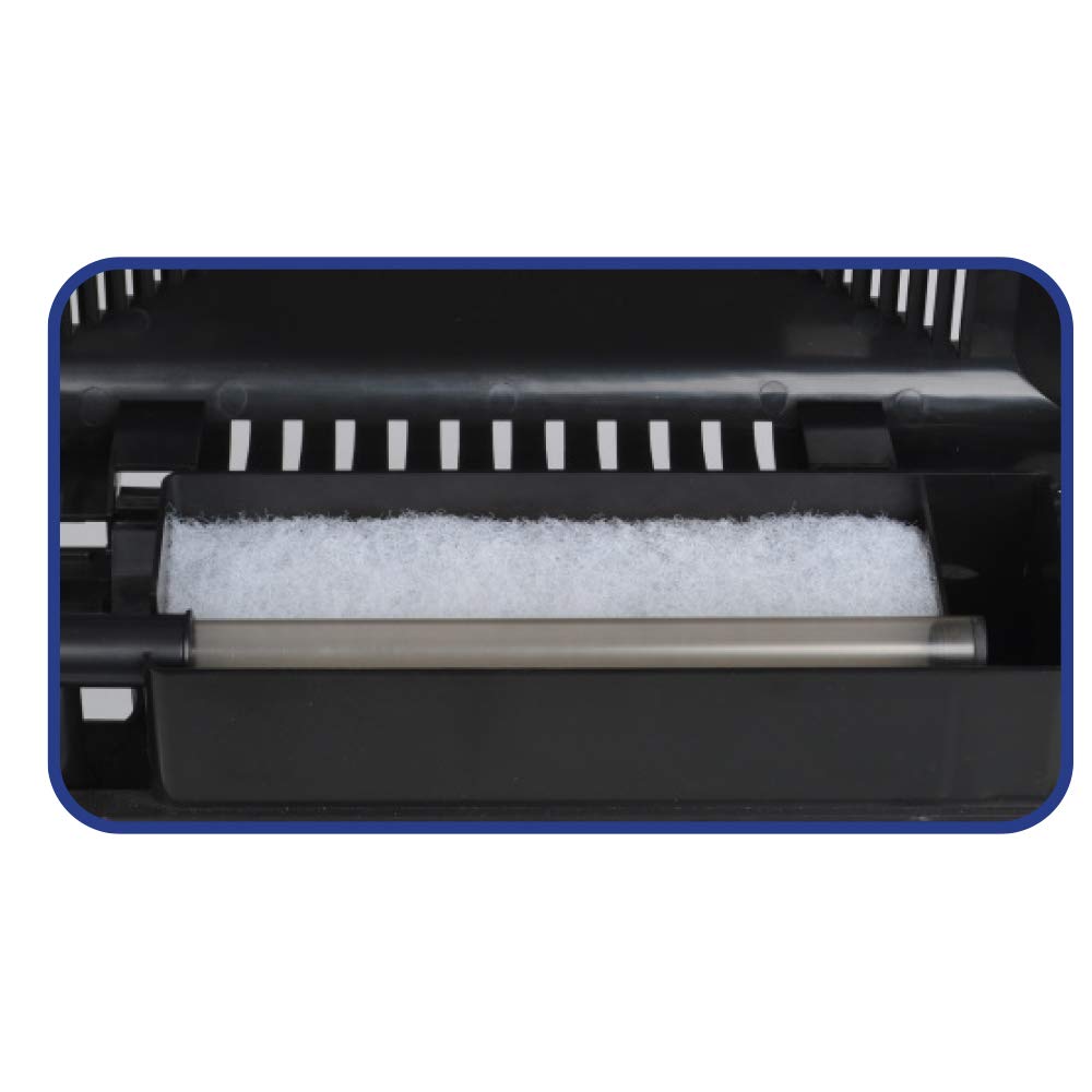 Amtra Laguna Led 50 - Acuario De Cristal De 40 Litros Con Tapa, Iluminación Led Y Filtro Incluido, 48X27X45 Cm