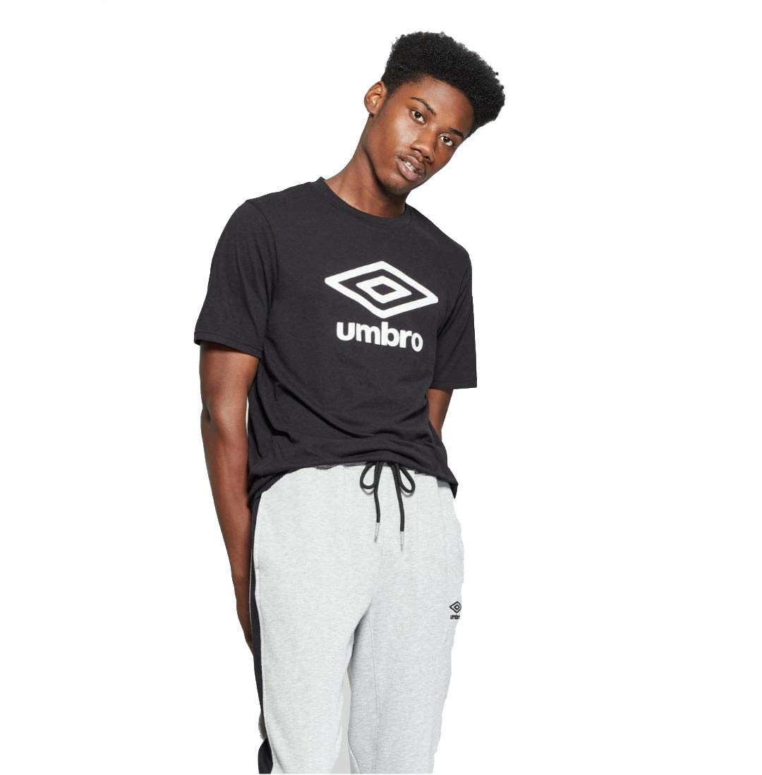 Umbro Men's Logo Graphic T-Shirt - Black