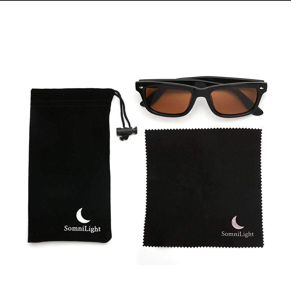 FL-41 Sensibilitätsbrille für Außen Photophobie und Migräne Polarisiert (Wayfarer-Stil)