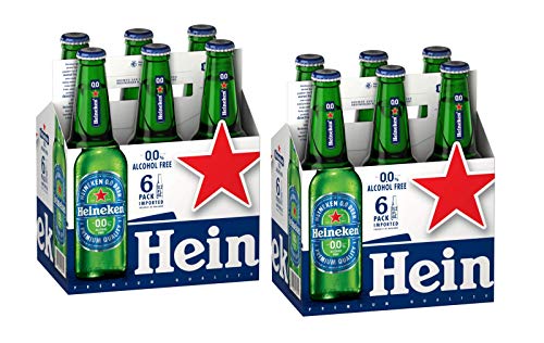 Malt Beverage Heineken 0.0 Non Alcoholic Beer Pack of 12 Glass Bottles 11oz/331ML Ù‡ÙŠÙ†ÙŠÙƒÙ† Ø¨ÙŠØ±Ø© Ø¨Ø¯ÙˆÙ† ÙƒØ­ÙˆÙ„