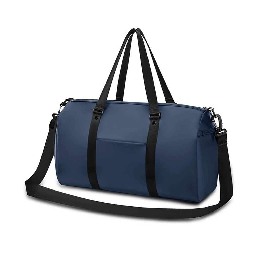 Reisetasche Sporttasche Reisetasche for Kurzreisen, leichte Gepäcktasche, Handtasche for Geschäftsreisen für Männer Frauen(Blau)