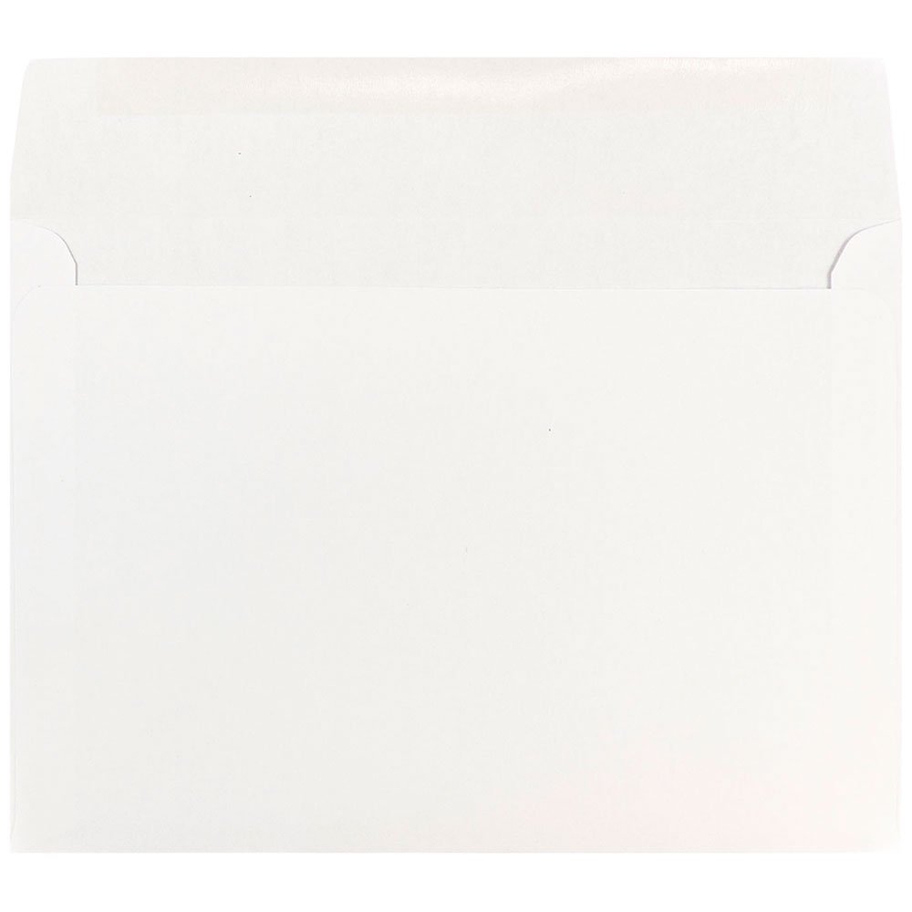 JAM PAPER 7 x 10 broszur komercyjnych kopert - białe - luzem 500/pudełko