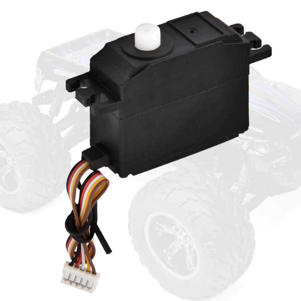 Servomoteur RC 5 Fils Equlup - Pour Truggy 1/16 REMO - Haute Vitesse Et Précision - Remplacement Direct