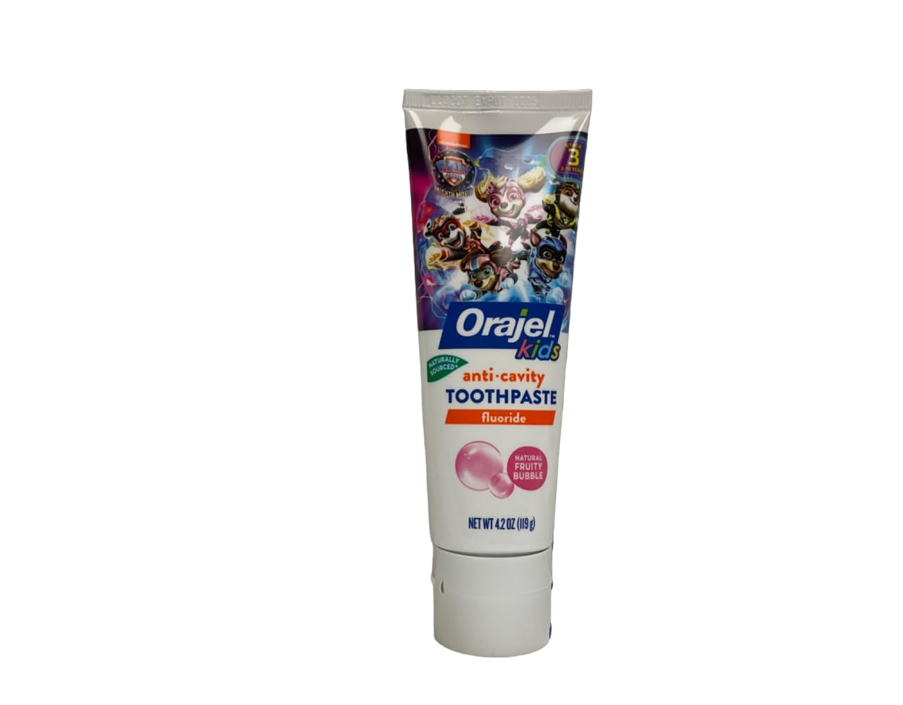 Orajel Fluoride Tp Bbl Gu Size 4.2z Orajel Bubble Guppies Anticavity Fluoride Toothpaste 4.2z