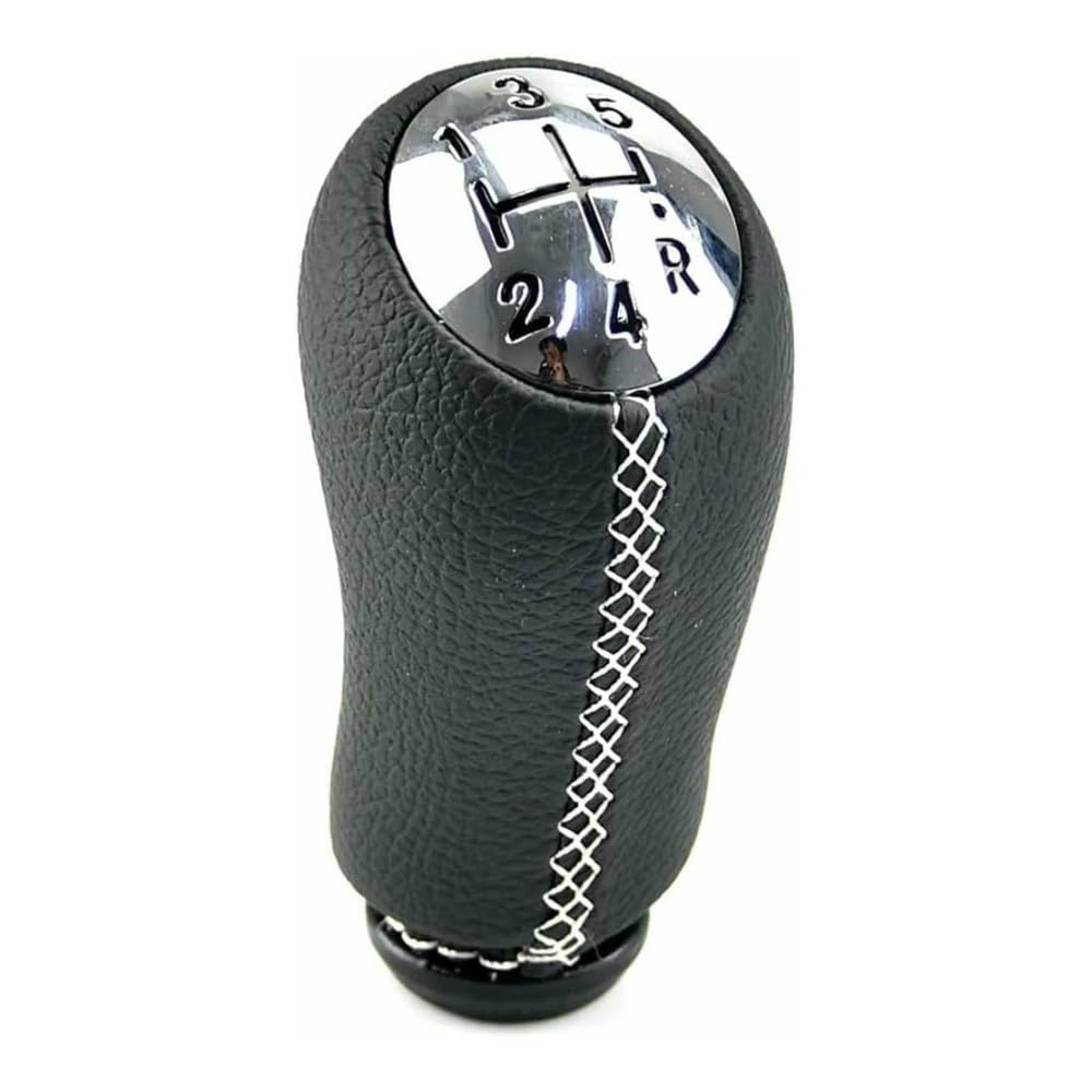 GZNBB Car Manual Gear Shift Knob Boot Cover Gaiter Lever Shifter Handle Stick, for Scenic II 2003-2006 for Clio III 2005-2009