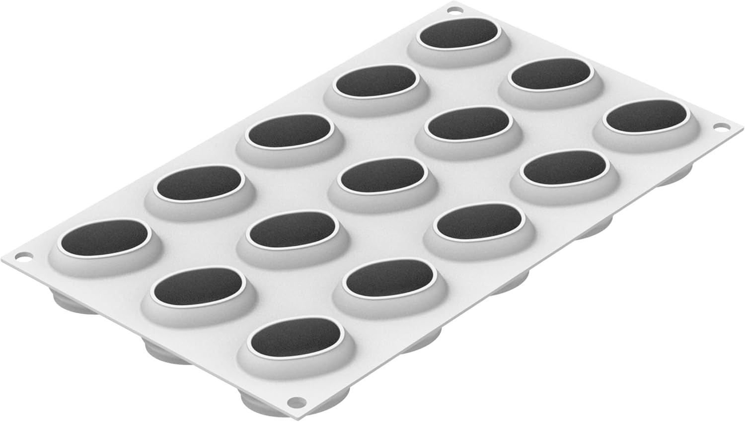 Stampi in Silicone Frutta Realistica 3D per Pasticceria – Set con Varianti Chicco Caffè, Limone Lime, Cacao e Pistacchio con Cutter, Stampo Professionale per Mousse, Semifreddi (Chicco Caffè)