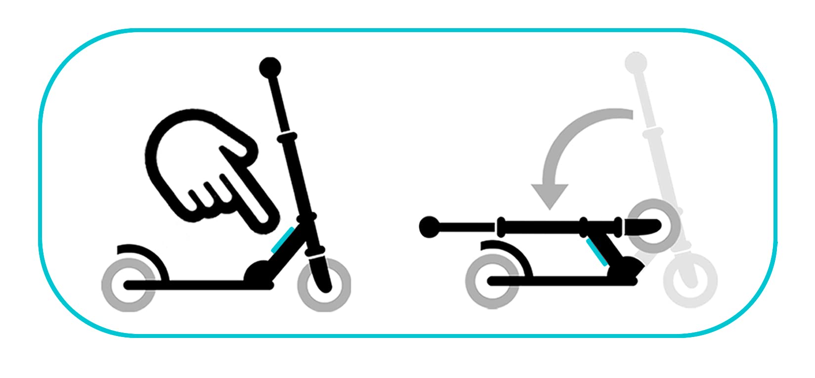 TROTTINETTES Techniques SKIDS Control - 145MM Carbonio, Nero