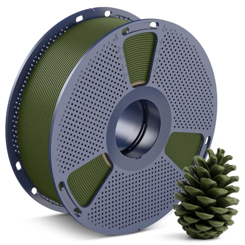 Image of SUNLU PLA 3D Printer Filament, Earth Green (Deep Green), 1KG | PLA Filament 1.75mm, Smooth Printing, Neatly Wound, + /-0.02mm Accuracy, Compatible with Most FDM 3D Printers