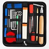 MELHA Piano Tuning Kit with Case, 26 PCS Piano Tuner Wrench Hammer Rubber Mutes Set Tuning Lever Tools for Beginner