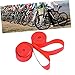 Milisten 1 Pcs Rim Tape 26 Tyre Cushion Rim Tape Tires Protector Rim Strip 26 Tires Protective Cushion Cover for Bike Tyre Red