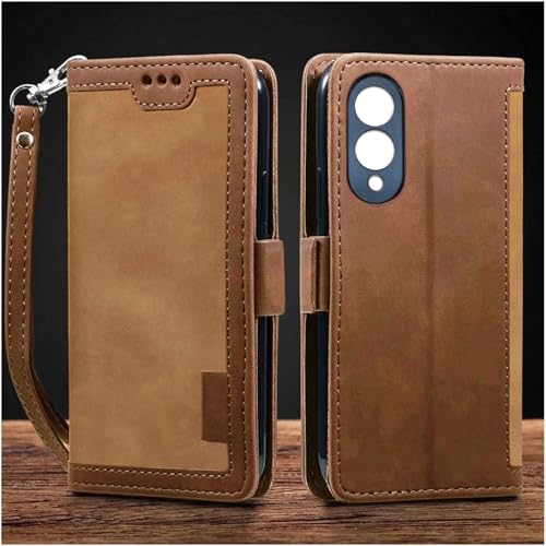 Image of Excelsior Flip Cover for Samsung Galaxy S25 Edge | Premium PU Leather | 360 Degree Protection (Coffee) (Coffee)