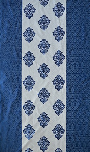 Image of Home Sizzler WHT DMK Set of 4 Window Curtain - 5 Feet Long