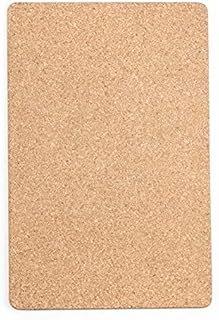 NU-SOURCE INC Cork Bath MAT - 24In X 17.5In X .5In Radius Corners, Natur...