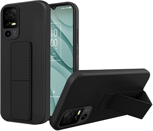 Compatible con TCL 40 XE 5G  TCL 40 X 5G Funda de teléfono, Funda con soporte para ocultar soporte plegable a prueba de golpes, funda protectora de