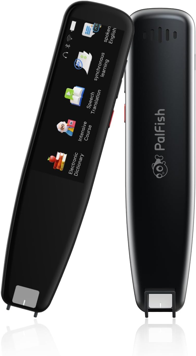 Scan Translator Pen, High-Accuracy Text-to-Speech Device Supporting 112 Languages, Language Learning & Translation Device