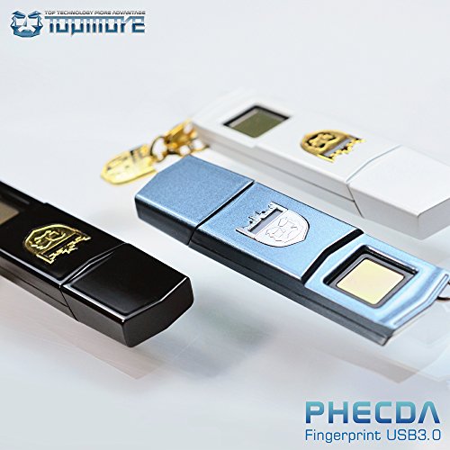 image for TOPMORE Phecda Fingerprint Recognition USB3.0 Flash Drive Fingerprint 