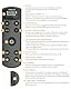 for Sony Camera Wireless Remote Control - Aodelan Rechargeable Shutter Release with OLED Screen for ZV-E10, FX3, a6100, a6400, a6600, a7 III, a7R III, DSC-RX100 VII, ZV-1; Replace Sony RMT-P1BT(Black)