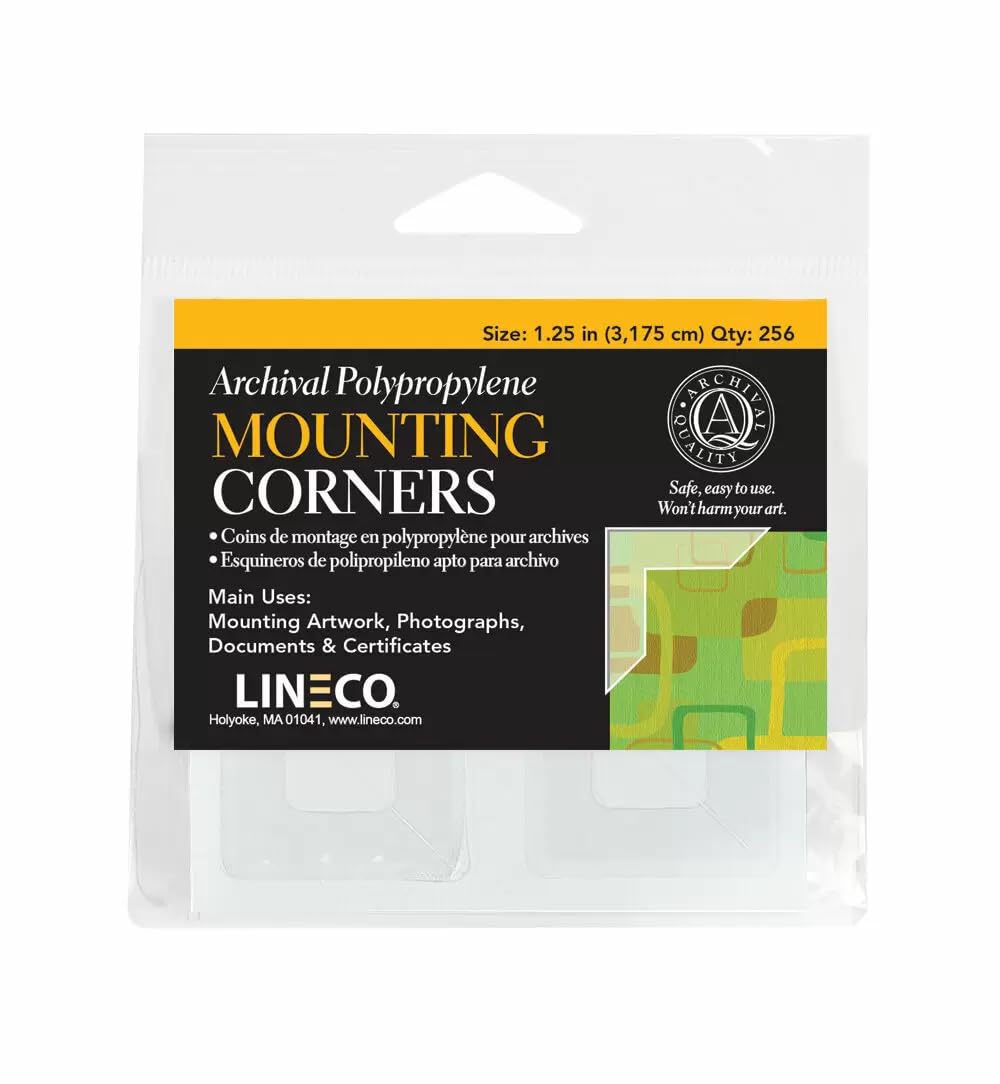 Lineco378799 Photo Mounting Corner Full 1.25"
