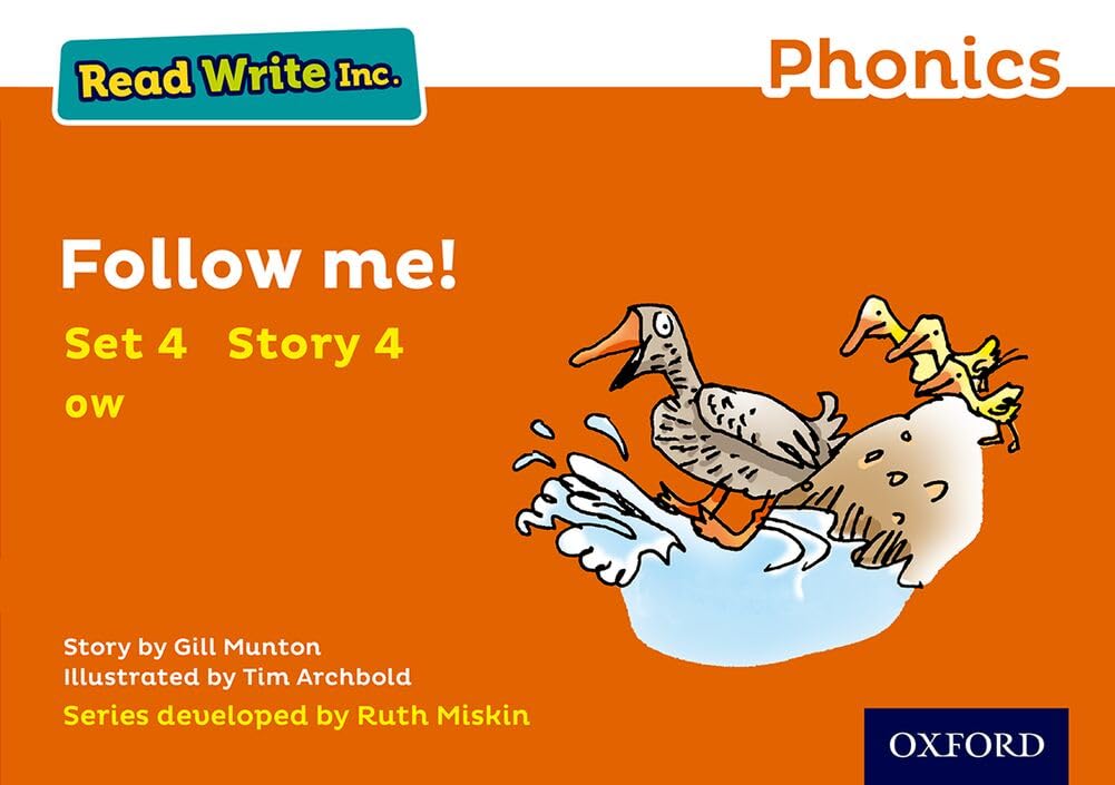Gill Munton Read Write Inc. Phonics - Orange Set 4 Storybook 4 - Follow Me