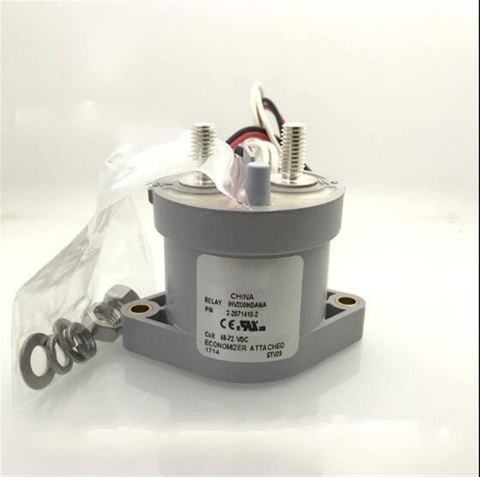 Relais 2-2071410-2 IHV200HDANA contacteur de puissance 48V à 72VDC pour batterie