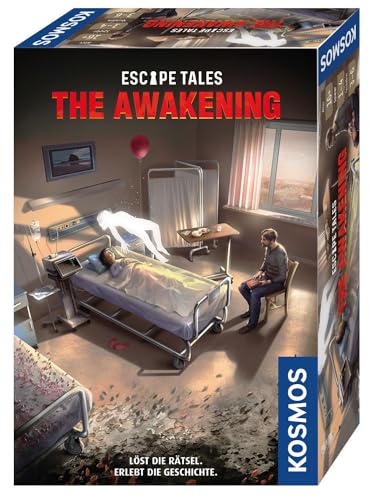 KOSMOS 693008 Escape Tales - The Awakening, Löst die Rätsel, Erlebt die Geschichte, Escape-Room-Spiel, spannendes Gesellschaftsspiel ab 16 Jahre, für 1-4 Personen, mehrfach spielbar KOSMOS 693008 Escape Tales - The Awakening, Löst die Rätsel, Erlebt die Geschichte, Escape-Room-Spiel, spannendes Gesellschaftsspiel ab 16 Jahre, für 1-4 Personen, mehrfach spielbar