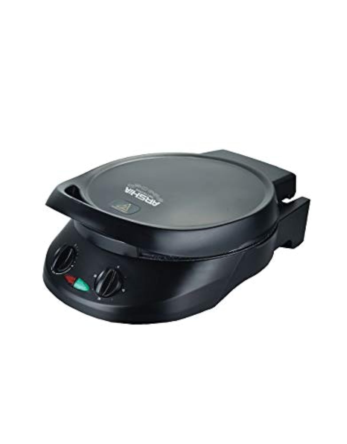 ARSHIA 2524 PIZZA MAKER BLACK NON-STICK STEAM GRILL DUAL SURFACE 1800W