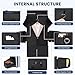 Convertible Garment Bags for Travel, 2 in 1 Garment Duffle Bag for Men Women, Waterproof Carry on Garment Bag with Shoe Compartment and Shoulder Strap, Foldable Travel Suit Bag for Hanging Clothes