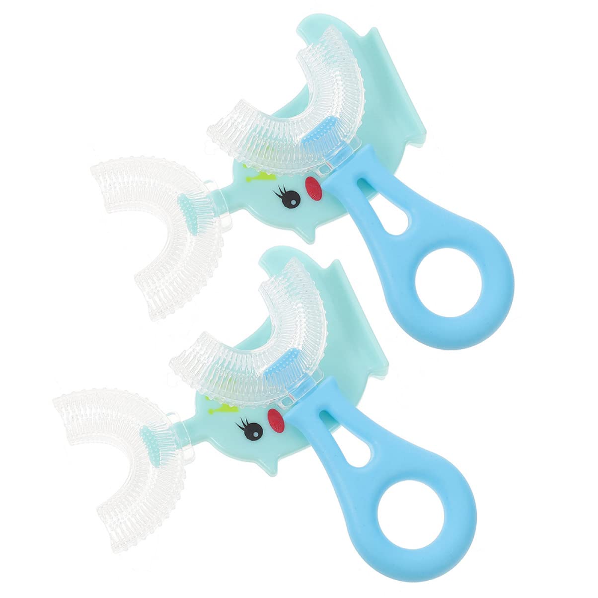 Healeved 2 Set Spazzolino Manuale Per Spazzolino Elettrico Per Dentifricio Per Strumento Per L'igiene Orale Pulisci Denti Per Blue 4 Pezzi * 2