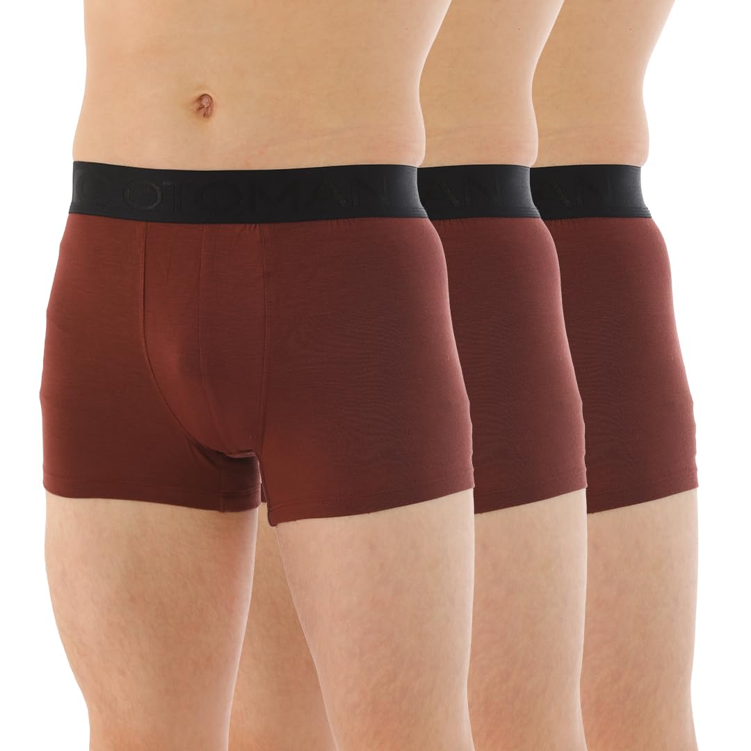 otoman 100% Bamboo Solid Trunks for Men Natural Bamboo Fibers | Anti-Bacterial | Odour Free-picture-21