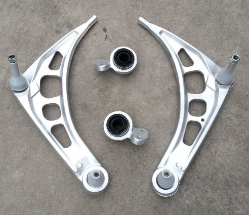 GOWE Zestaw do zawieszenia do zawieszenia zestaw tulei prawego dolnego ramienia sterującego zestaw do BMW E46 323 325 328 330 Z4
