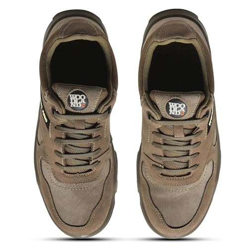 Image of Woodland Men's Leather Sneaker