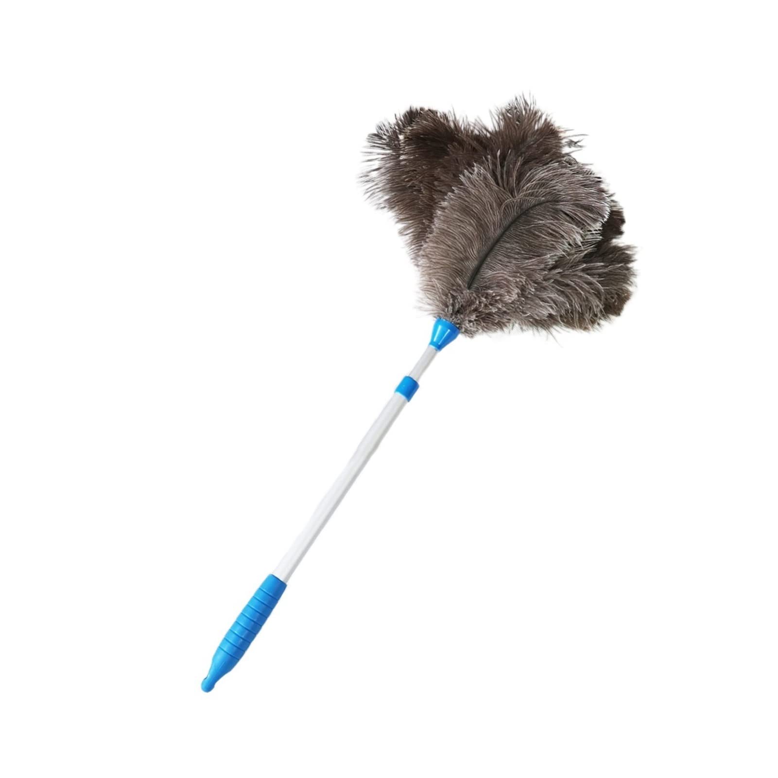 KFGISD, Feather Ostrich 60-70cm with Retractable Aluminum Handle Cleaning Supplies,Feather Duster