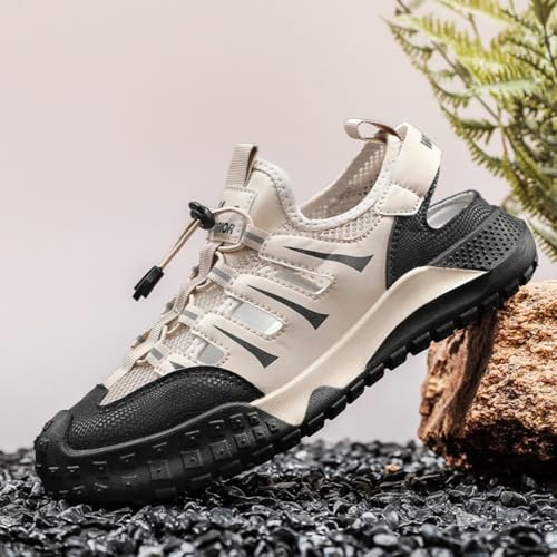 Men's Summer Sandals Breathable Slip-On Walking Shoes Lightweight Mesh Casual for Beach Outdoor Travel and Daily Wear2