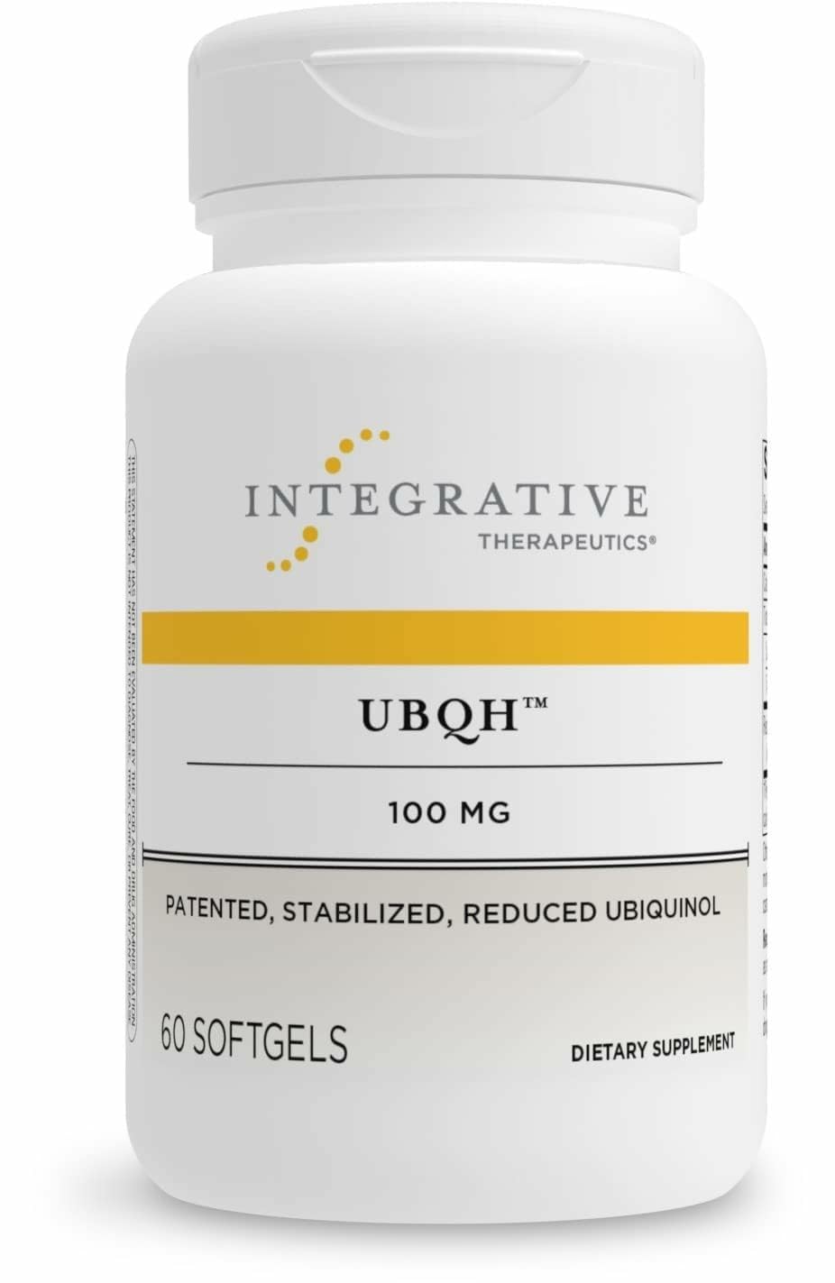 Integrative TherapeuticsUBQH (100 mg) - Cellular Energy Support Supplement* - Dairy-Free - 60 Softgels (60 Servings)