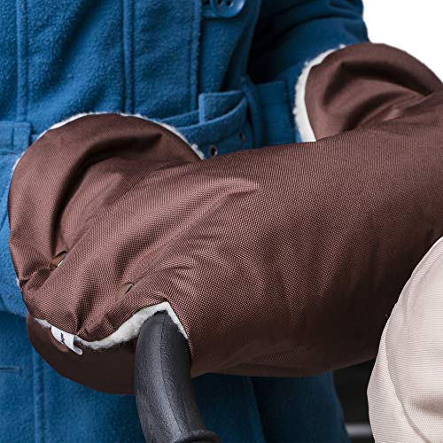Bergsteiger Kinderwagen Handwärmer, Muff mit Fleece, Buggy, Sportwagen, Radanhänger, Oeko-Tex Standard 100, Bergsteiger Kinderwagen-Zubehör